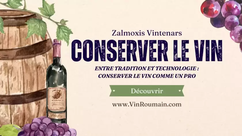 VIn Roumain - Découvrer comment conserver le vin comme un pro
